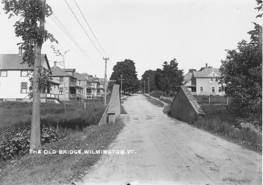 Miniature of The Old Bridge, Wilmington, Vt.