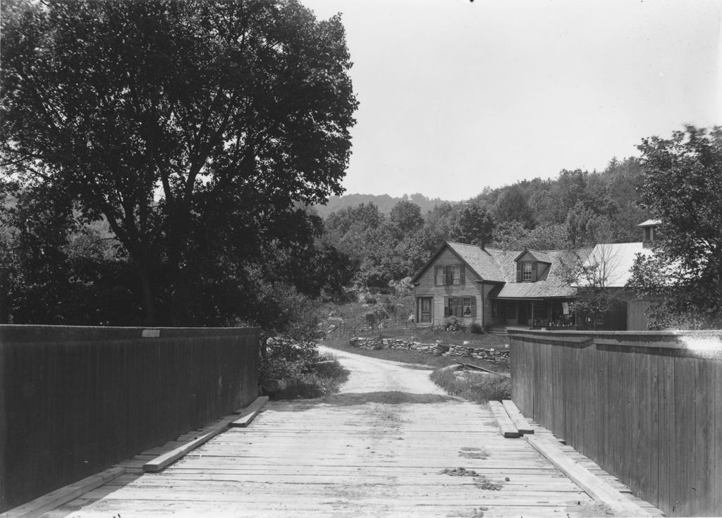 Miniature of Old bridge in Jamaica, Vt.