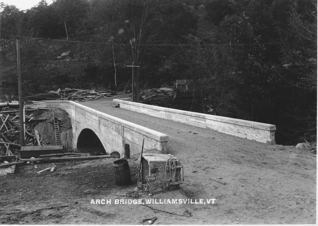 Miniature of Arch Bridge, Williamsville, Vt.