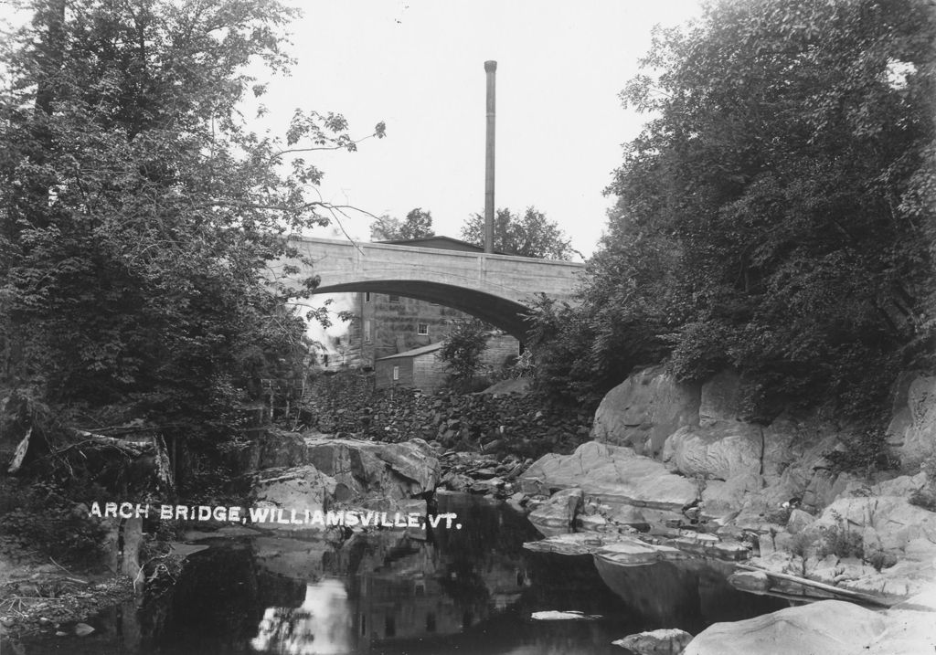 Miniature of Arch Bridge, Williamsville, Vt.