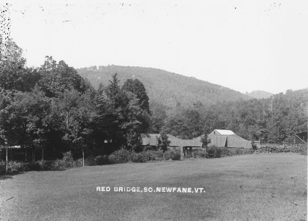 Miniature of Red Bridge, S. Newfane, Vt.