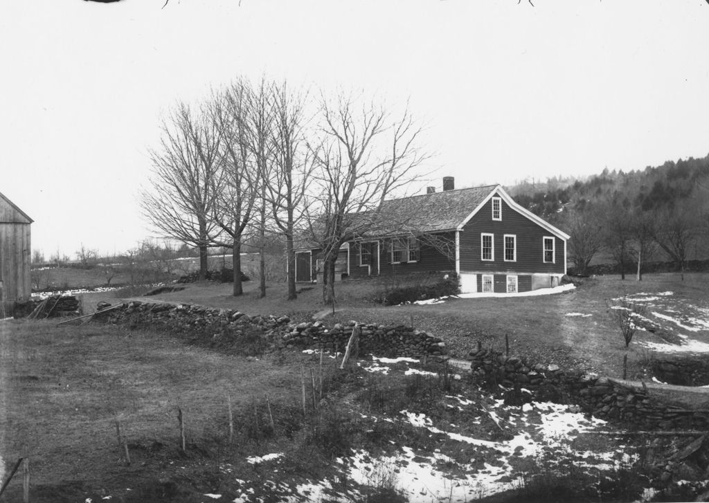 Miniature of Another view of the old Thayer farmhouse, Newfane, Vt.