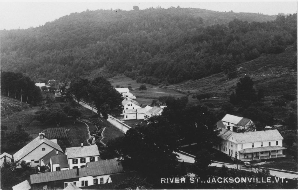 Miniature of River St., Jacksonville, Vt.