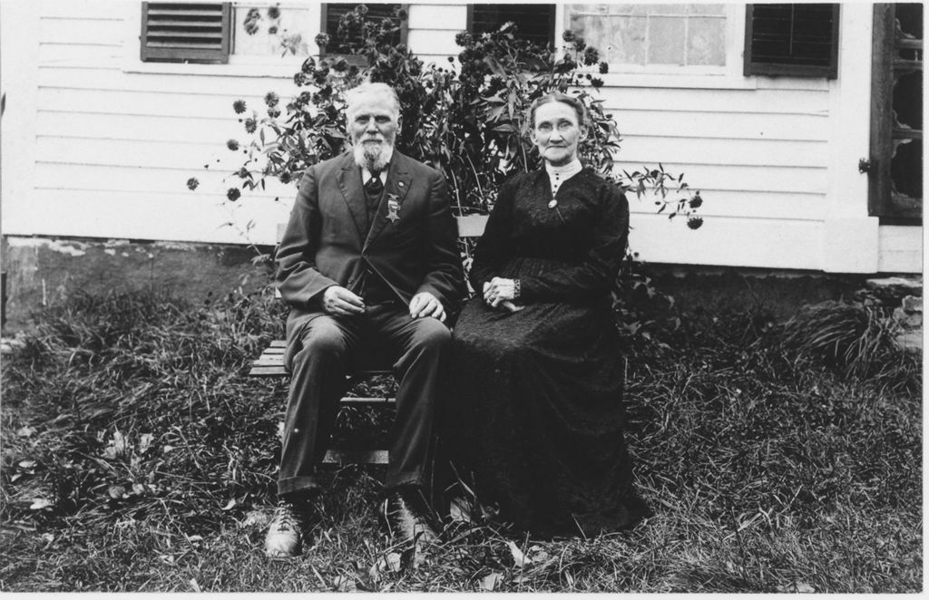 Miniature of Mr and Mrs Carpenter, Newfane, Vt.