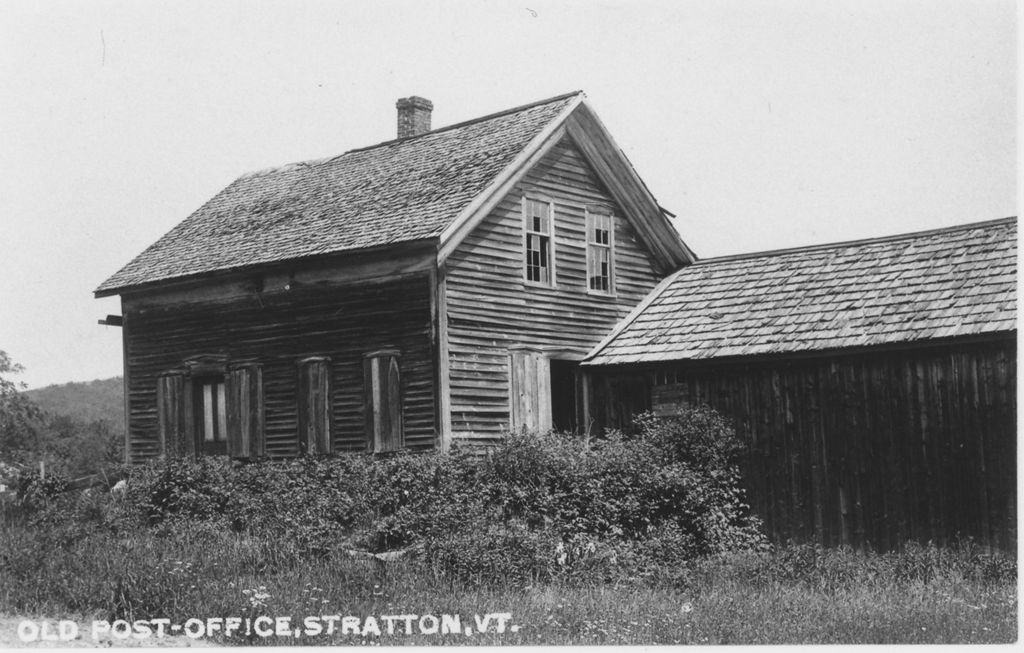 Miniature of Old Post Office, Stratton, Vt.