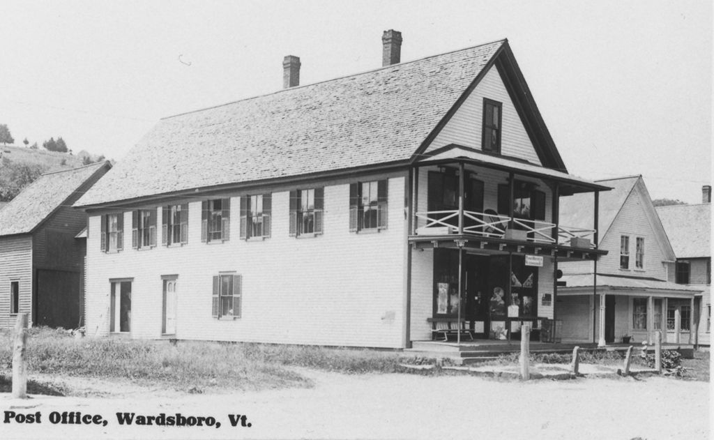 Miniature of Post Office, Wardsboro, Vt.