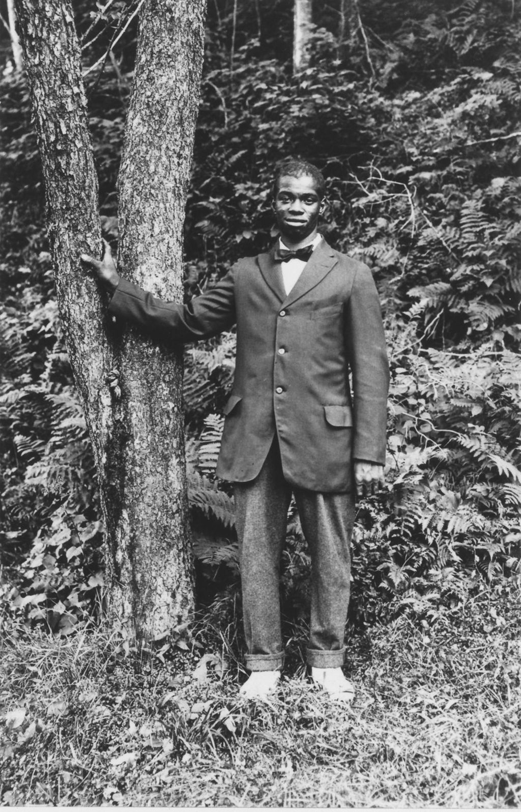 Miniature of Unidentified African-American under a tree in Windham County, Vermont