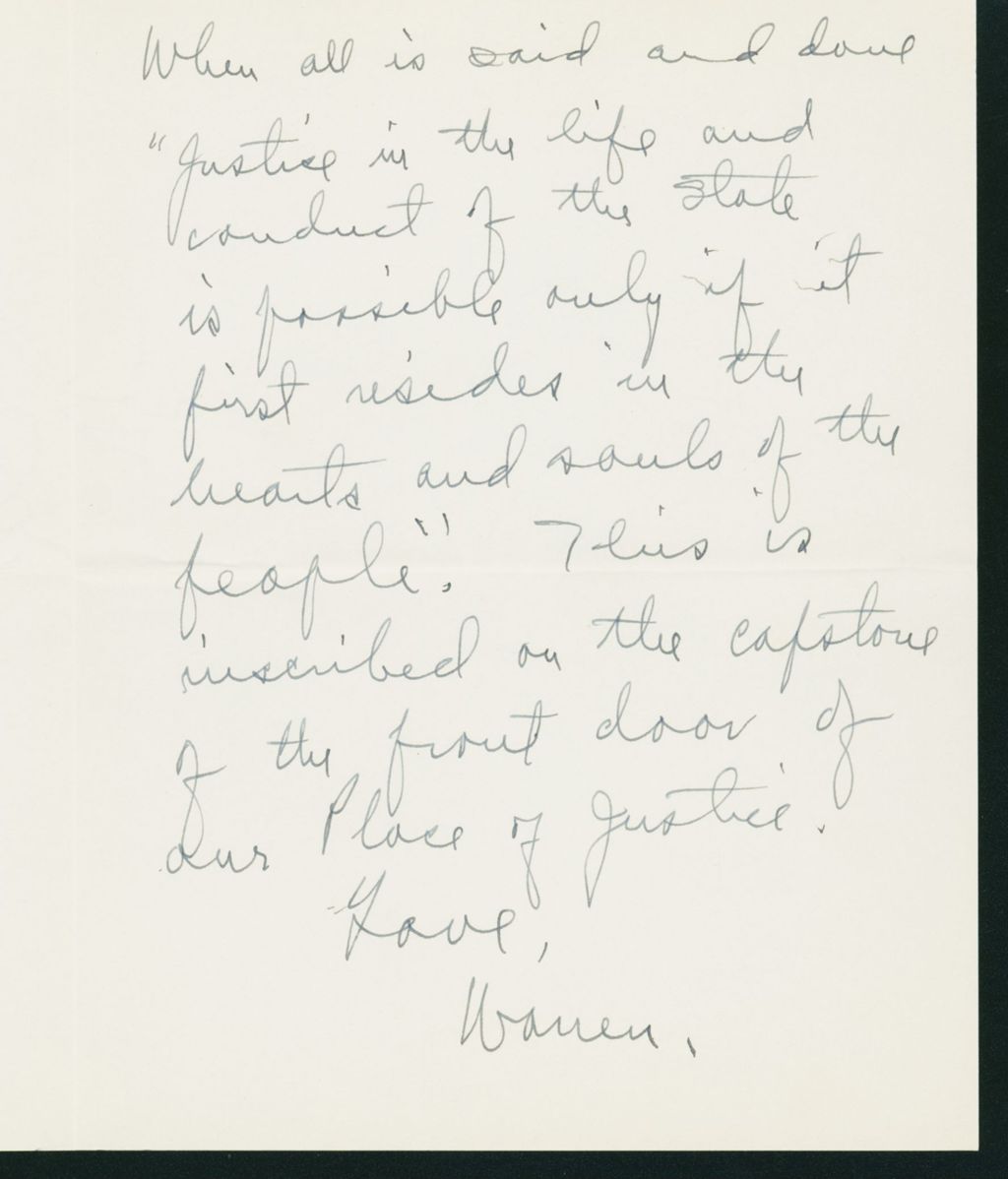 Miniature of Letter to Mrs. C.G. (Ann) Austin, March 30, 1938