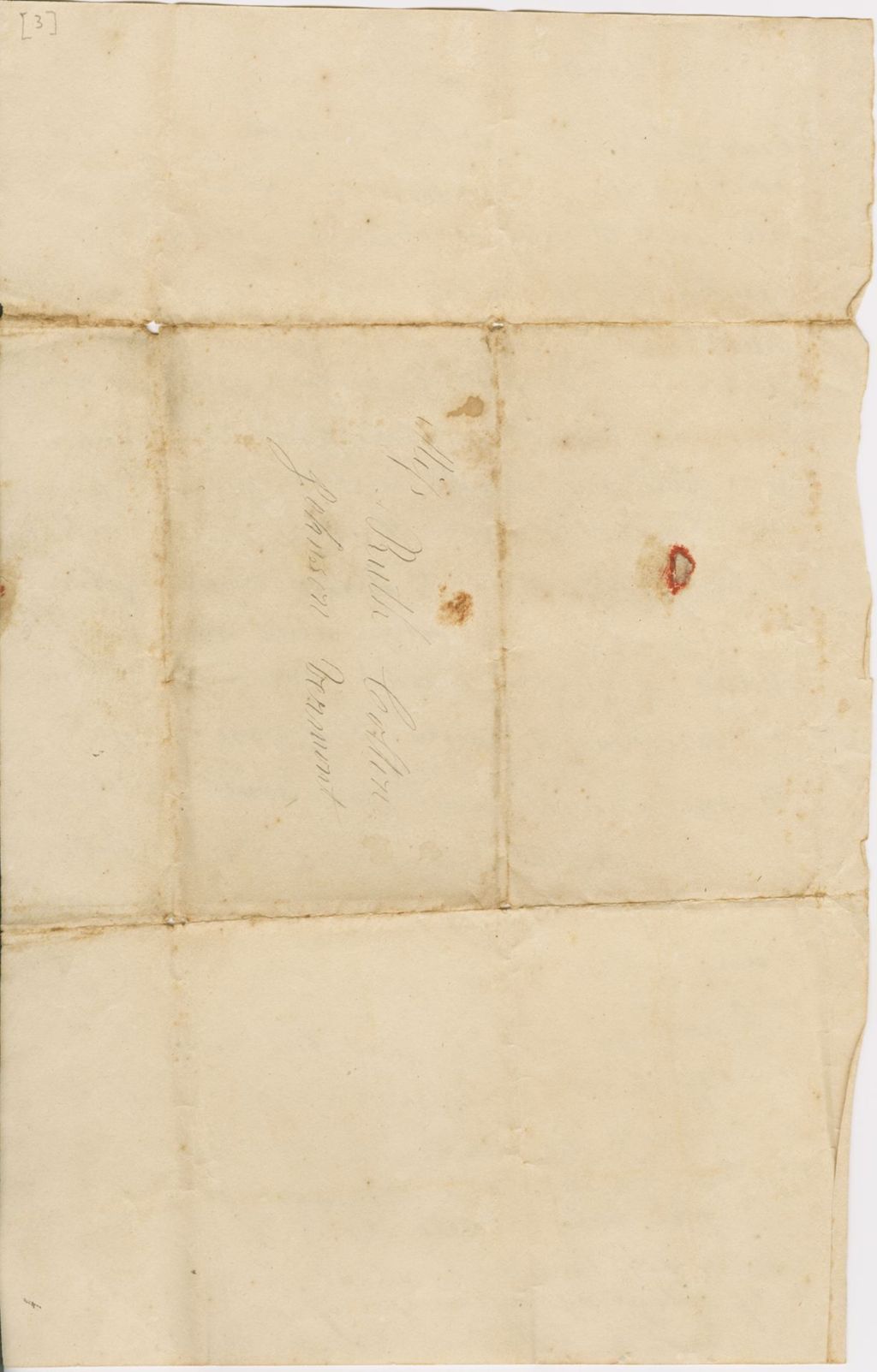 Miniature of Lemuel Colton to Ruth Colton\, 1833 February 12