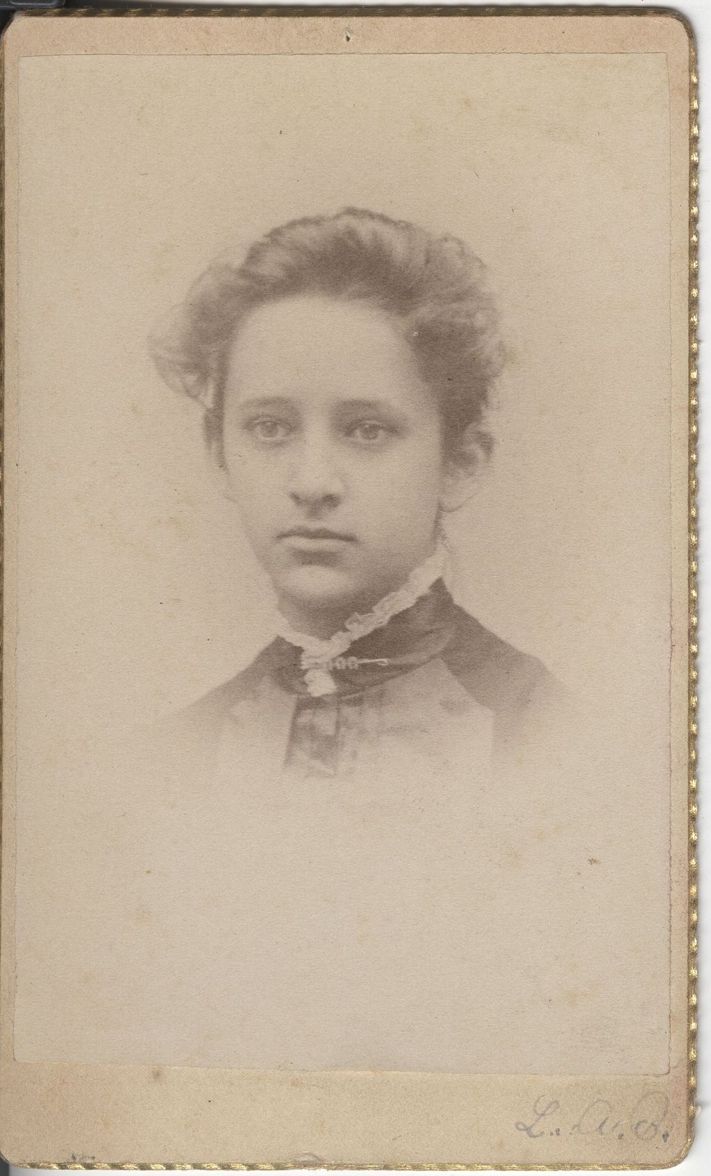 Miniature of Lucy Baker photographic portrait