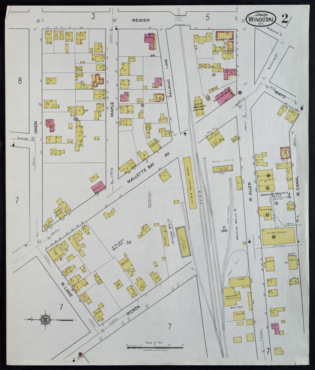 Miniature of Winooski 1919, sheet 02