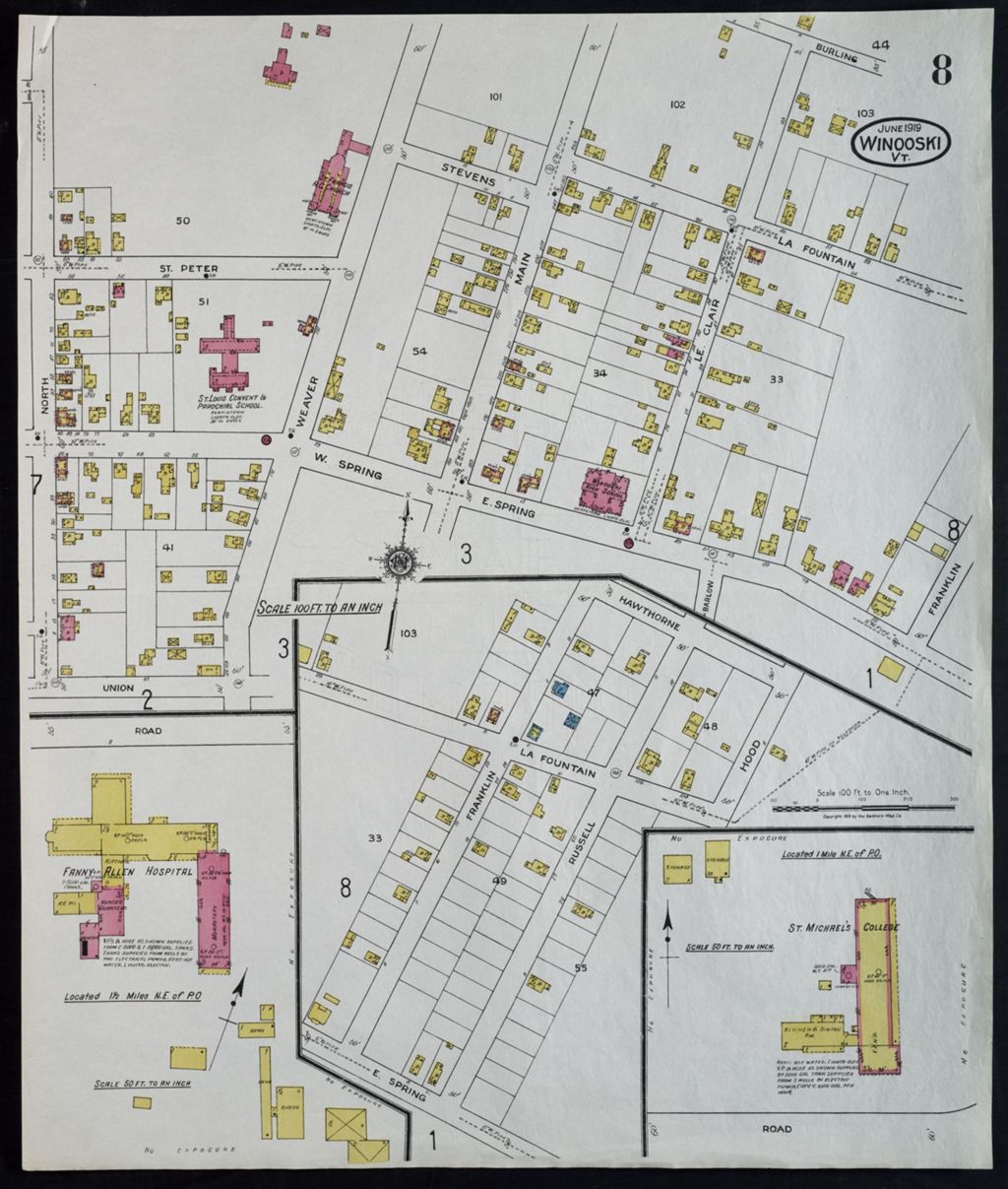 Miniature of Winooski 1919, sheet 08