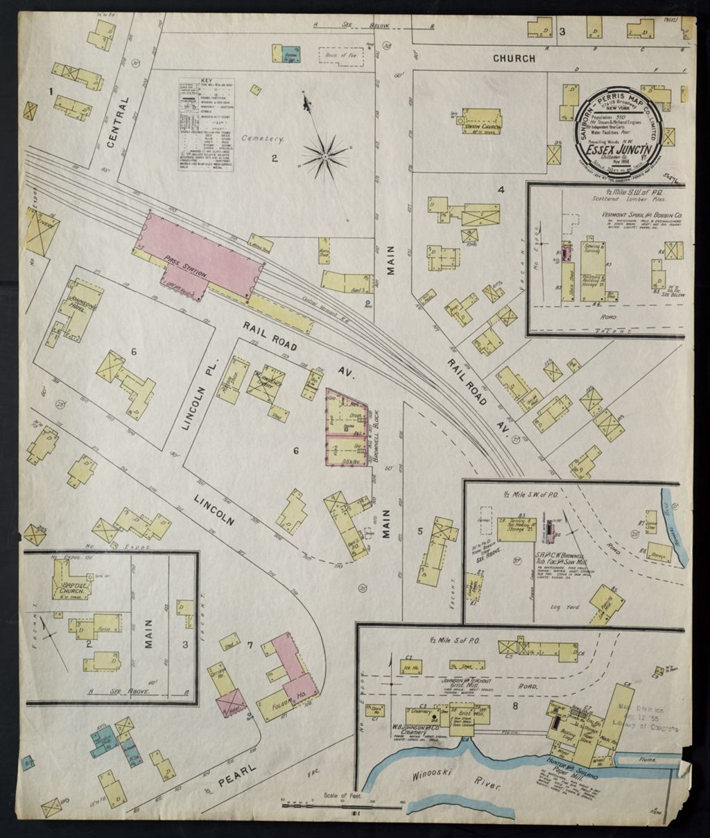 Miniature of Essex Junction 1894, sheet 01