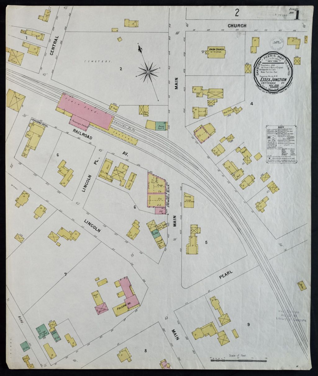 Miniature of Essex Junction 1899, sheet 01