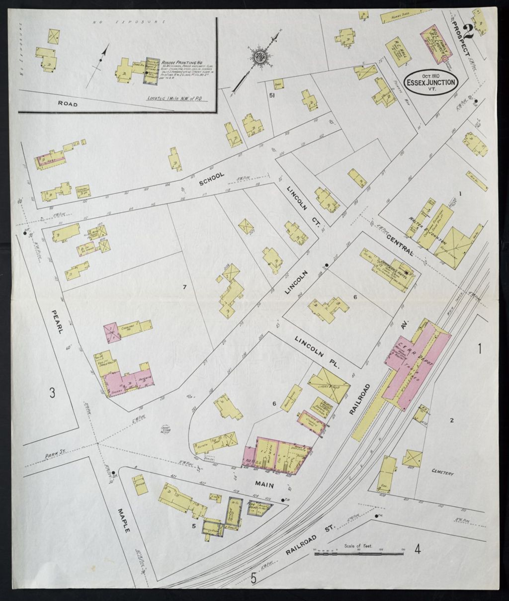 Miniature of Essex Junction 1910, sheet 02