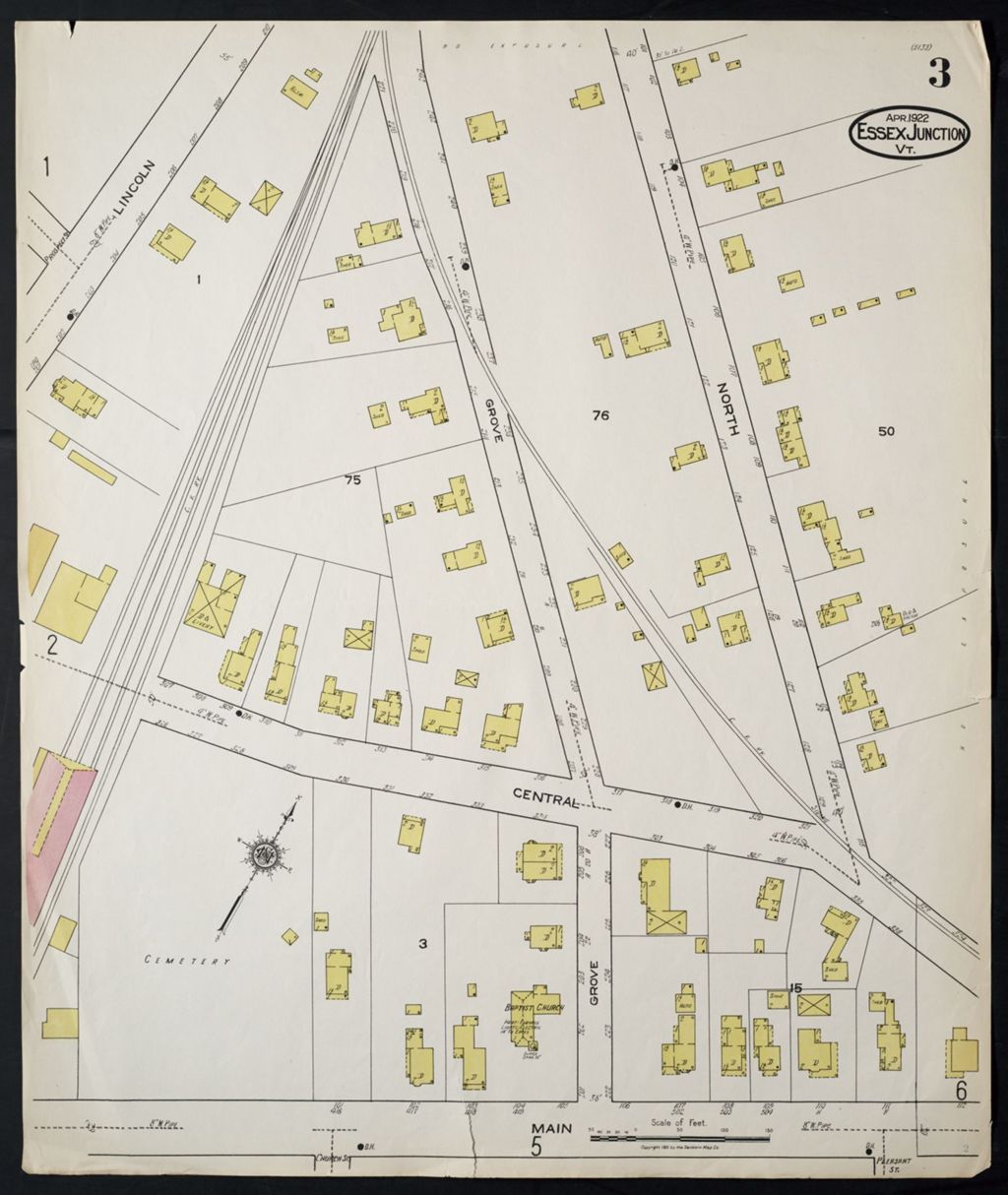 Miniature of Essex Junction 1922, sheet 03