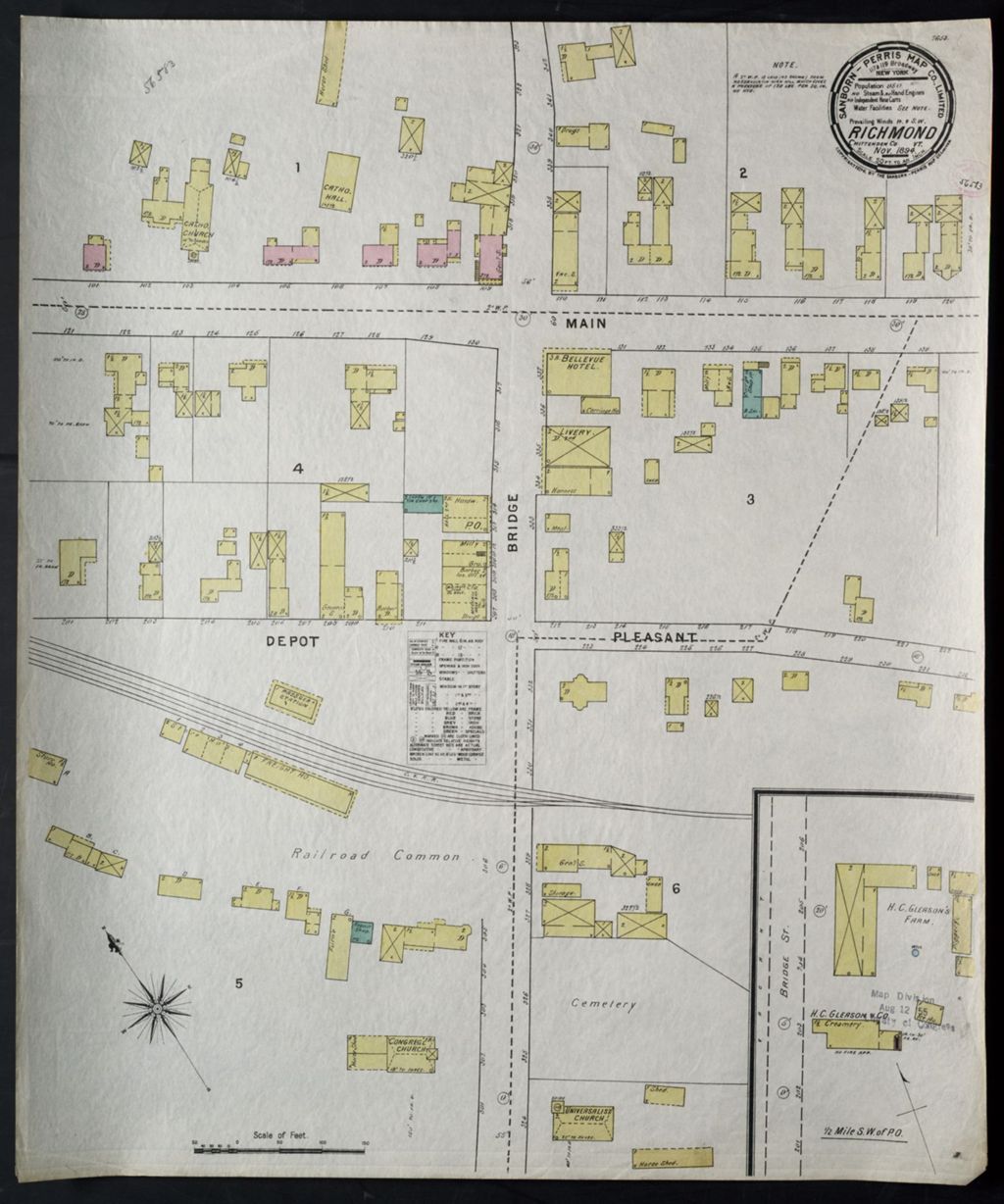 Miniature of Richmond 1894, sheet 01