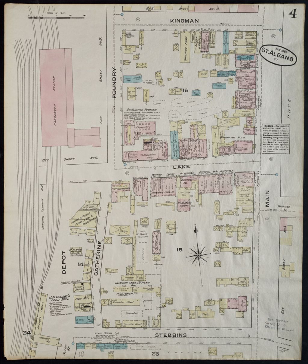 Miniature of Saint Albans 1884, sheet 04