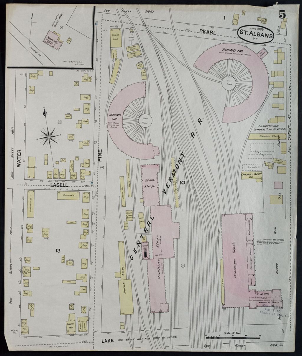 Miniature of Saint Albans 1889, sheet 05