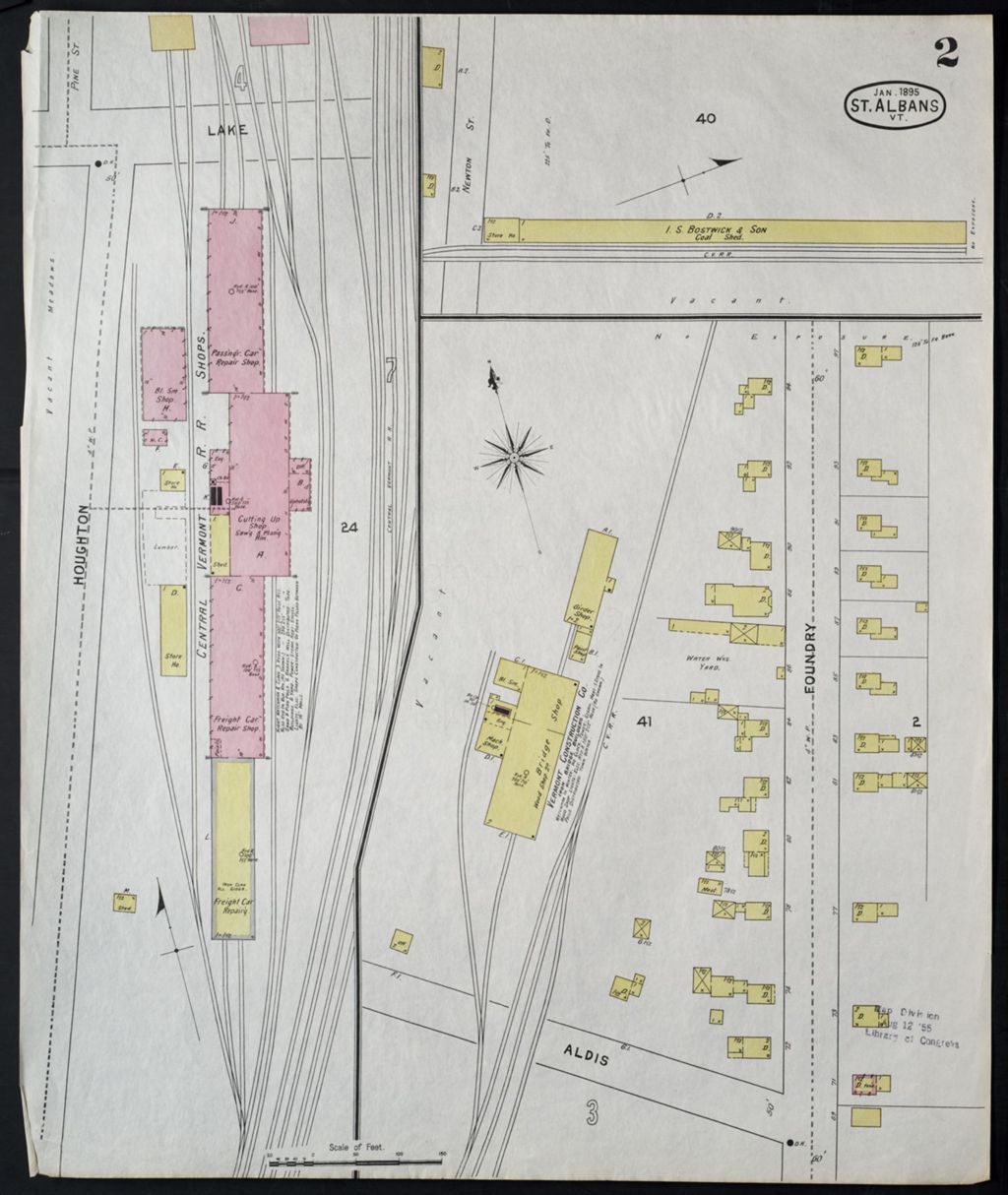 Miniature of Saint Albans 1895, sheet 02