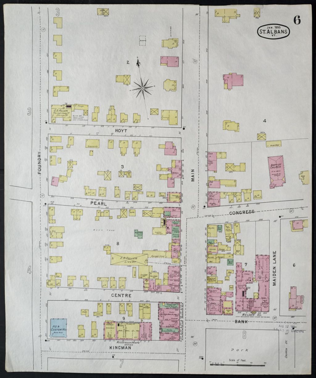 Miniature of Saint Albans 1895, sheet 06