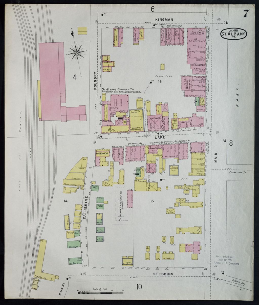 Miniature of Saint Albans 1896, sheet 07