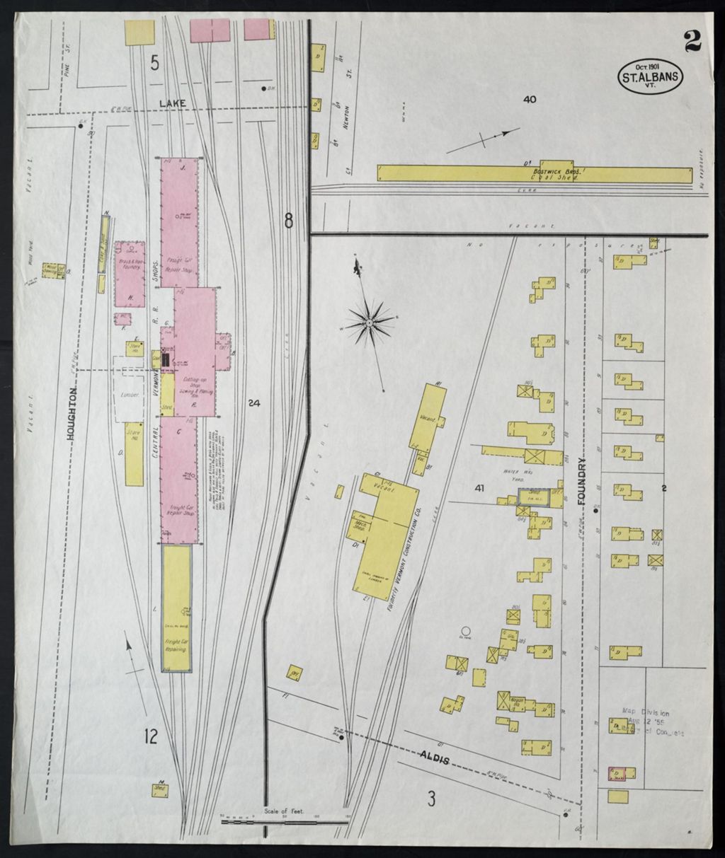 Miniature of Saint Albans 1901, sheet 02