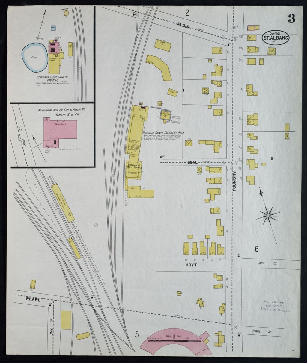 Miniature of Saint Albans 1901, sheet 03