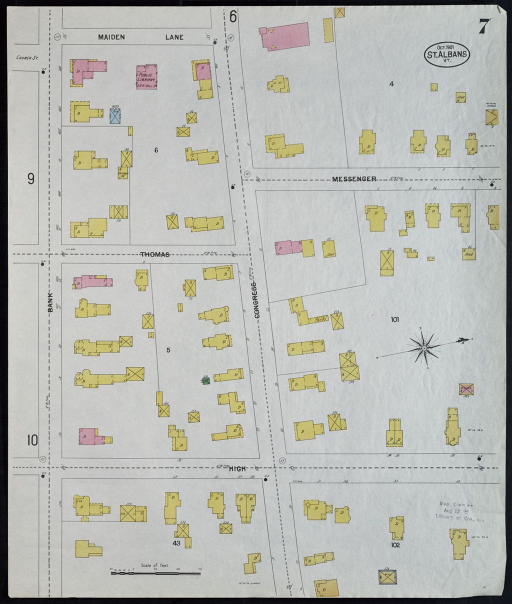 Miniature of Saint Albans 1901, sheet 07