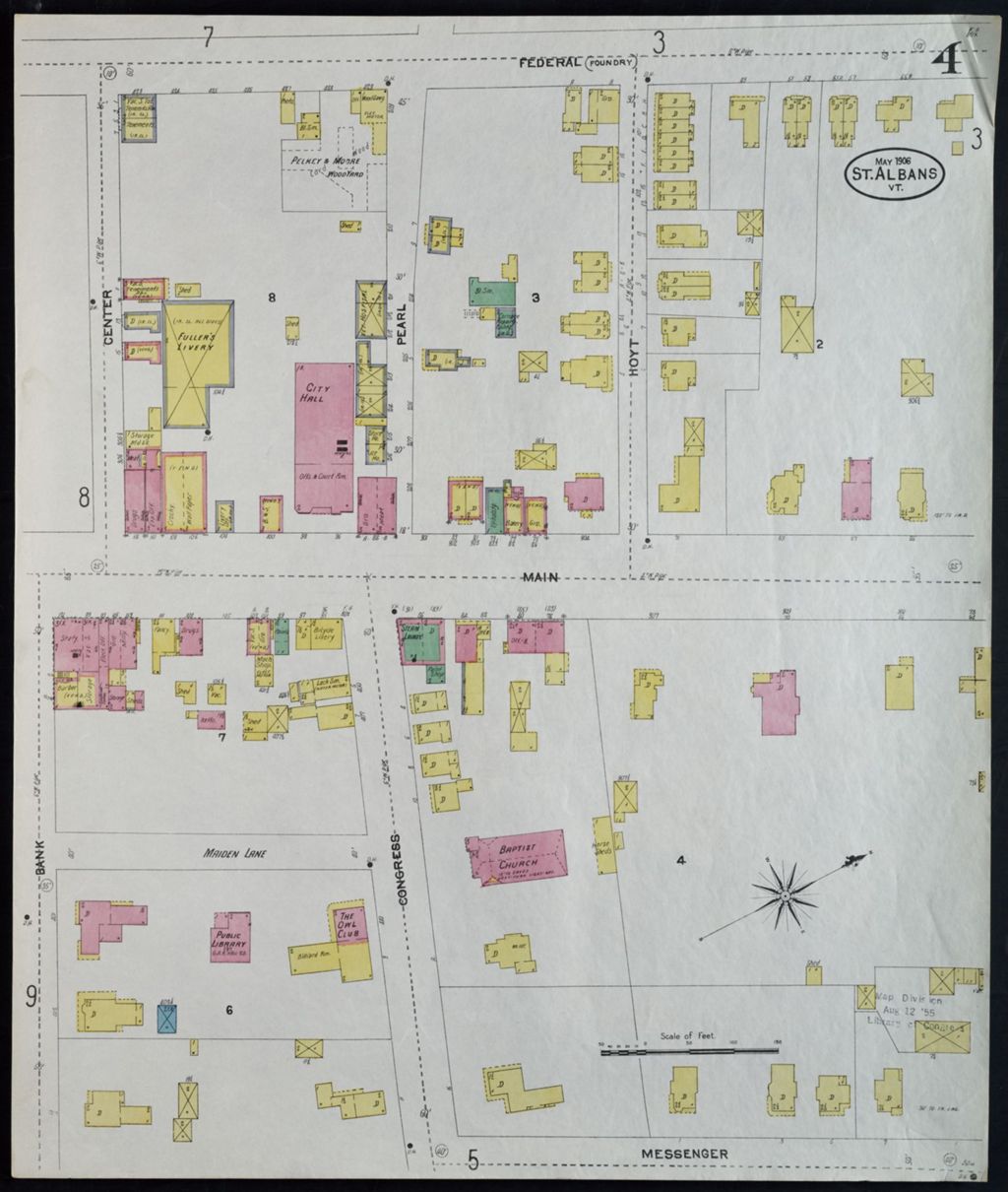 Miniature of Saint Albans 1906, sheet 04