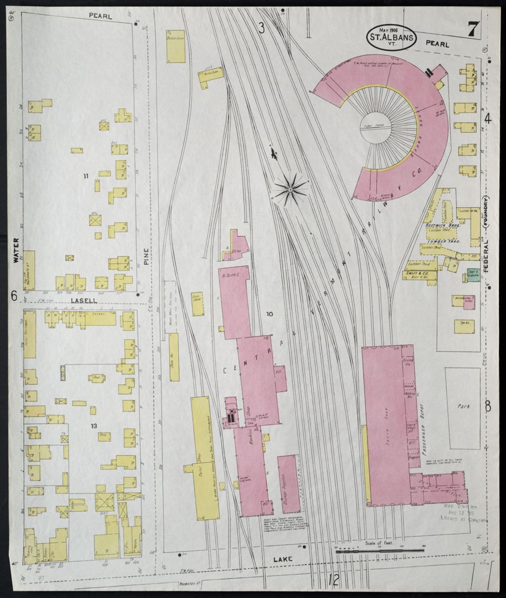 Miniature of Saint Albans 1906, sheet 07