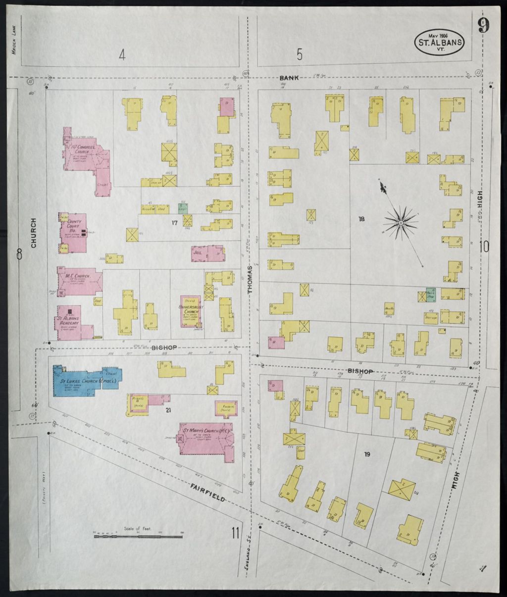 Miniature of Saint Albans 1906, sheet 09