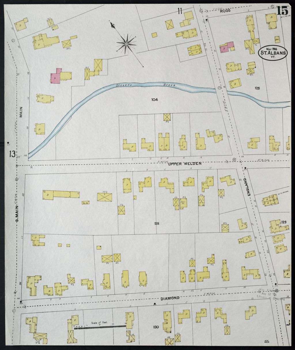 Miniature of Saint Albans 1906, sheet 15