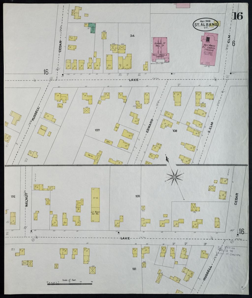 Miniature of Saint Albans 1906, sheet 16