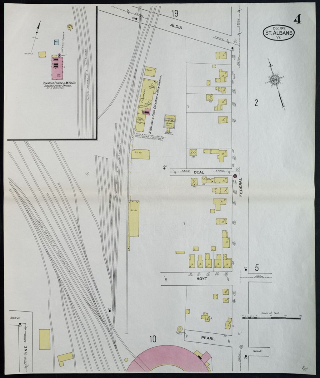 Miniature of Saint Albans 1912, sheet 04