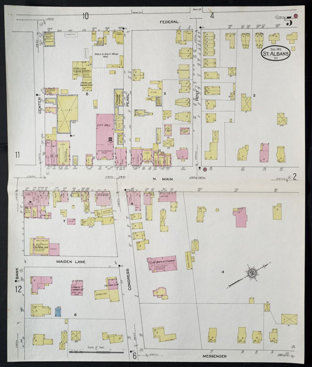 Miniature of Saint Albans 1912, sheet 05