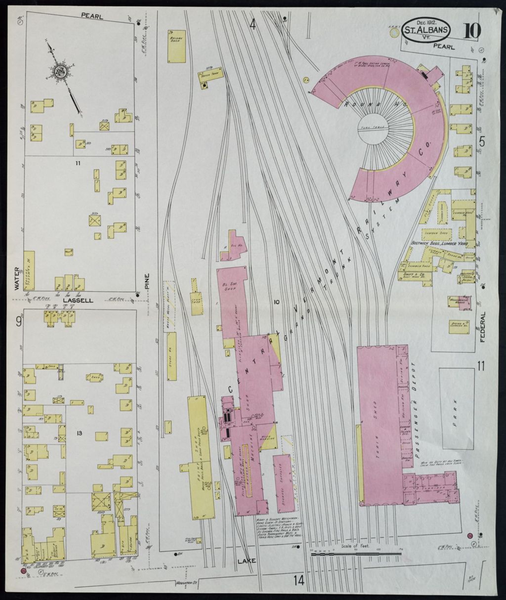 Miniature of Saint Albans 1912, sheet 10