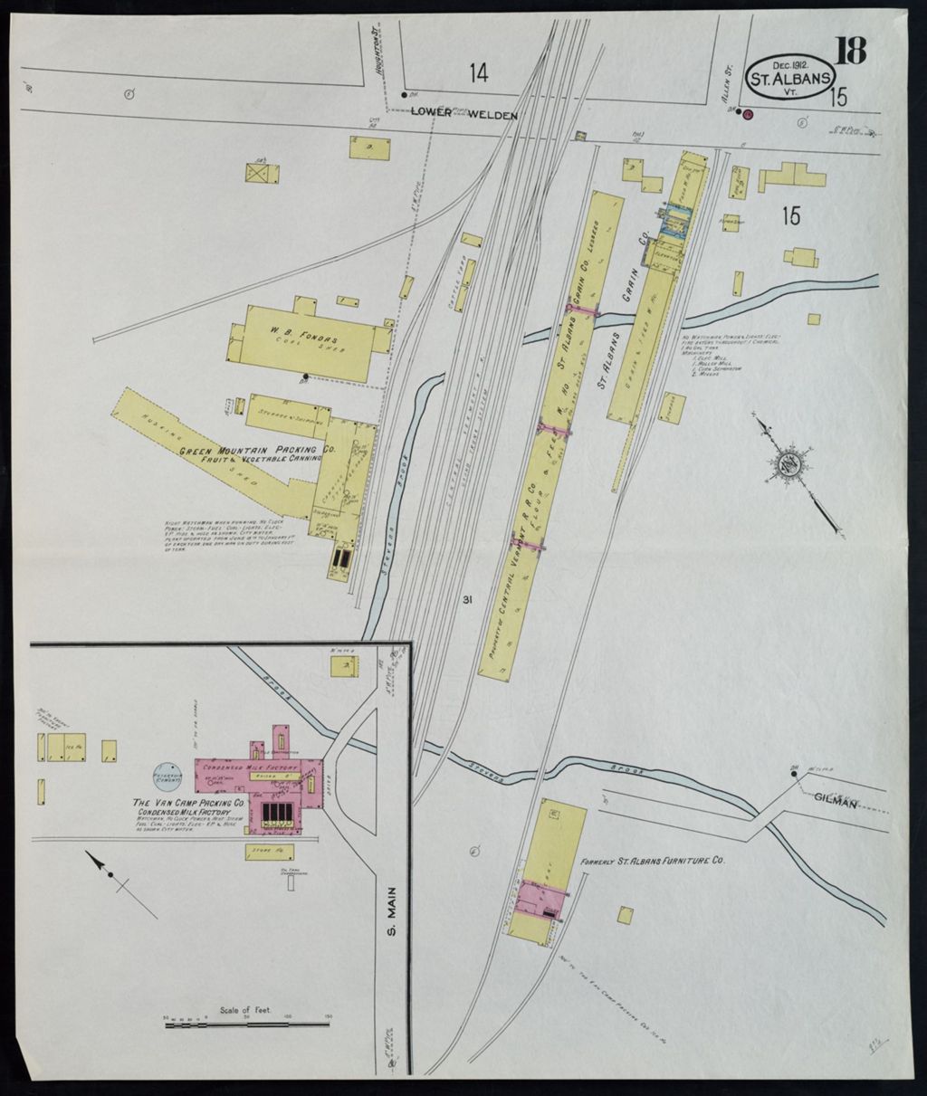 Miniature of Saint Albans 1912, sheet 18