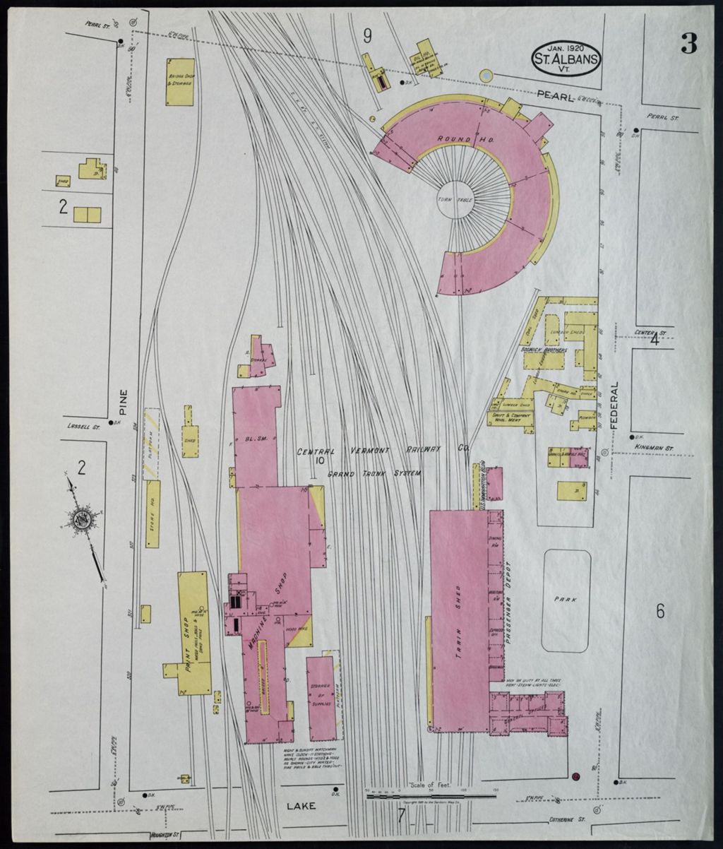 Miniature of Saint Albans 1920, sheet 03