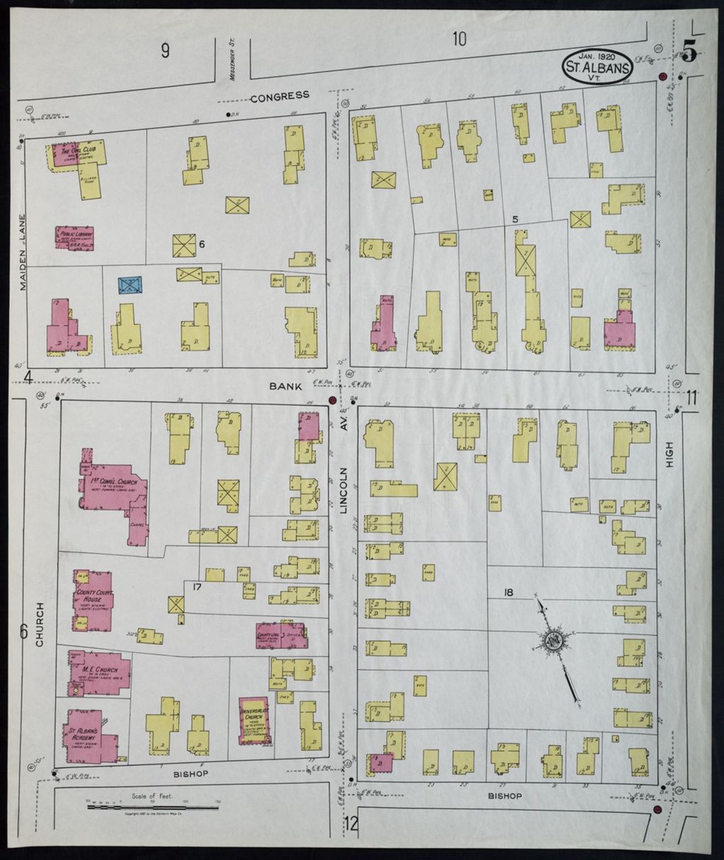 Miniature of Saint Albans 1920, sheet 05