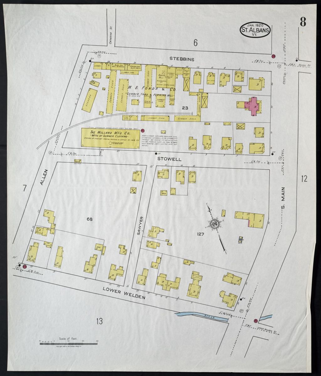 Miniature of Saint Albans 1920, sheet 08