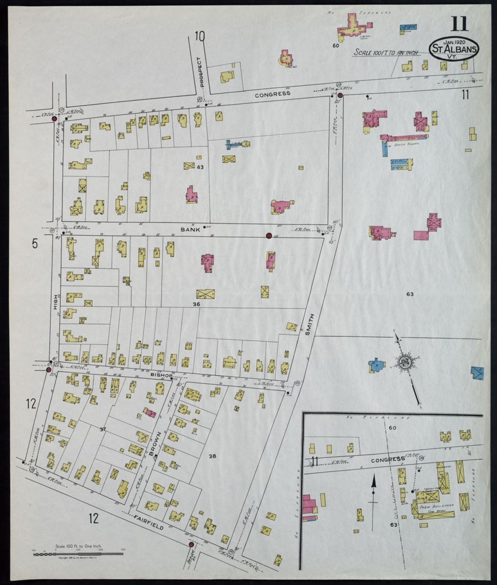 Miniature of Saint Albans 1920, sheet 11