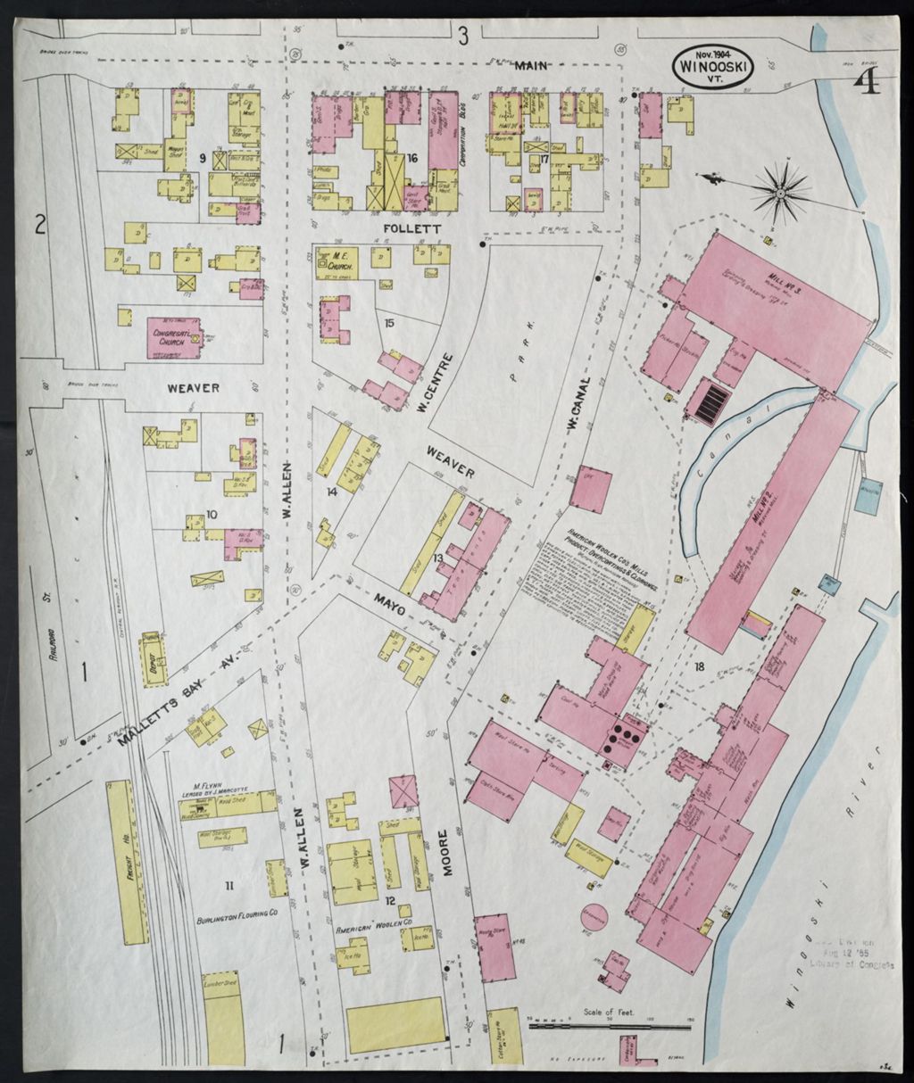 Miniature of Winooski 1904, sheet 04