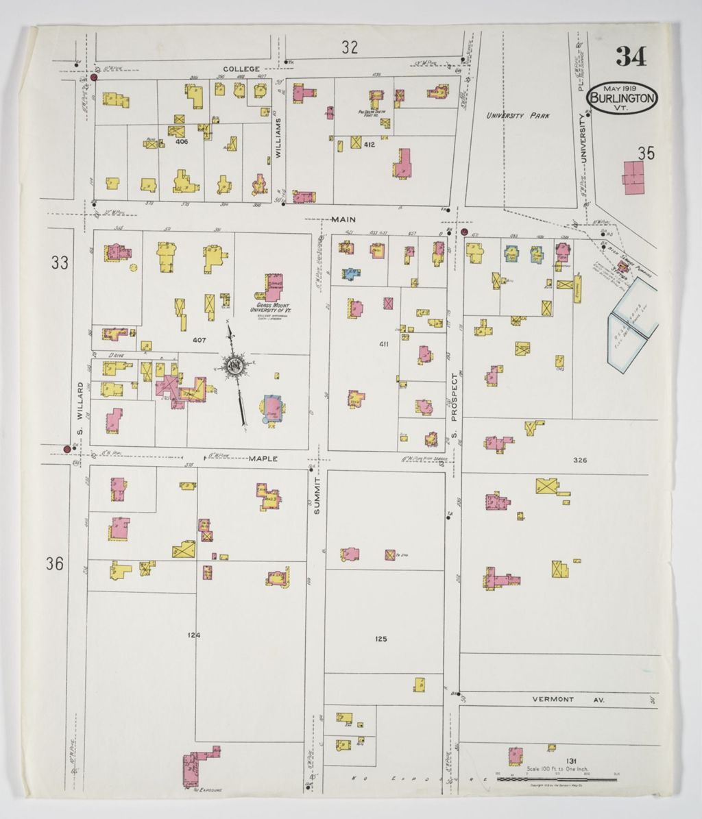 Miniature of Burlington 1919, sheet 34