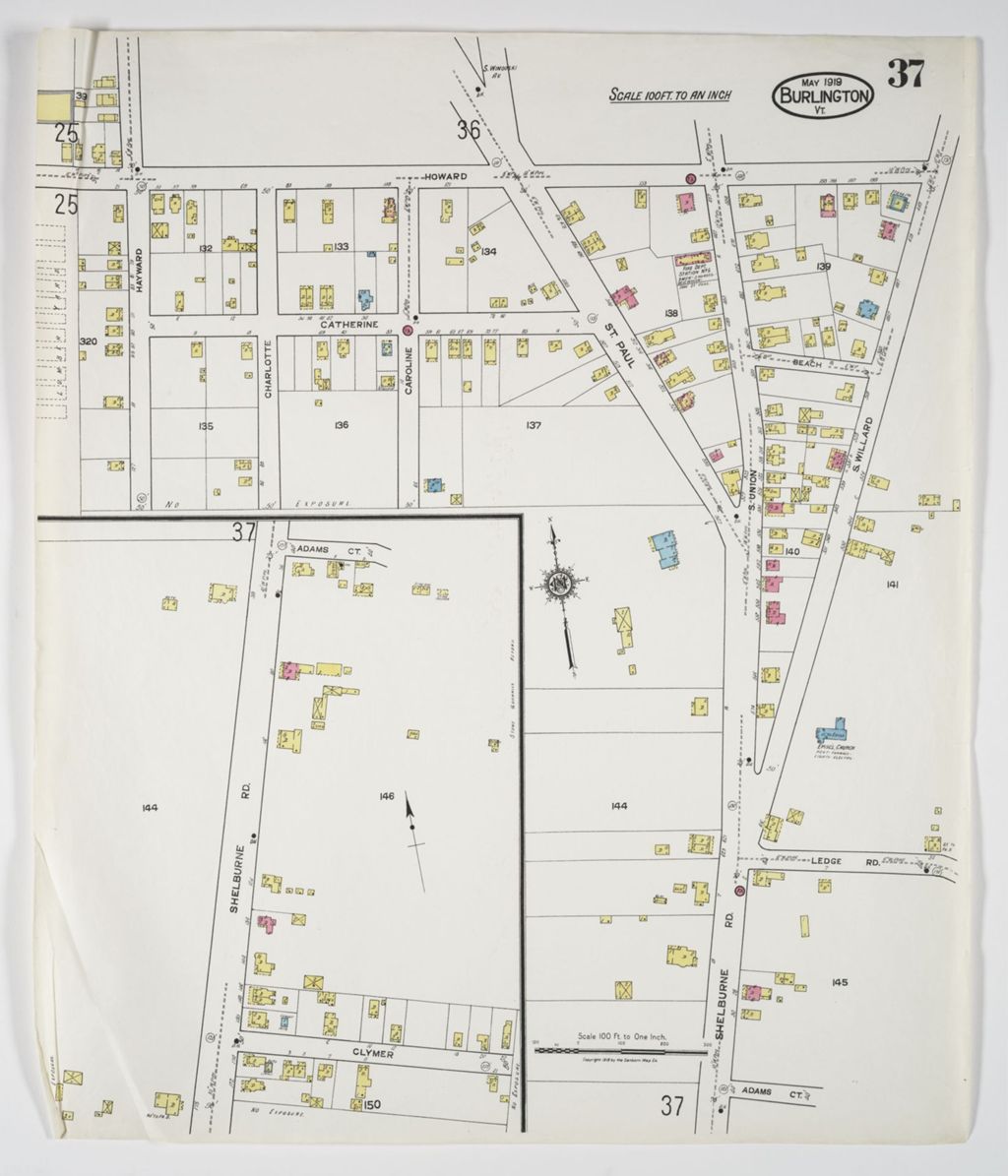 Miniature of Burlington 1919, sheet 37