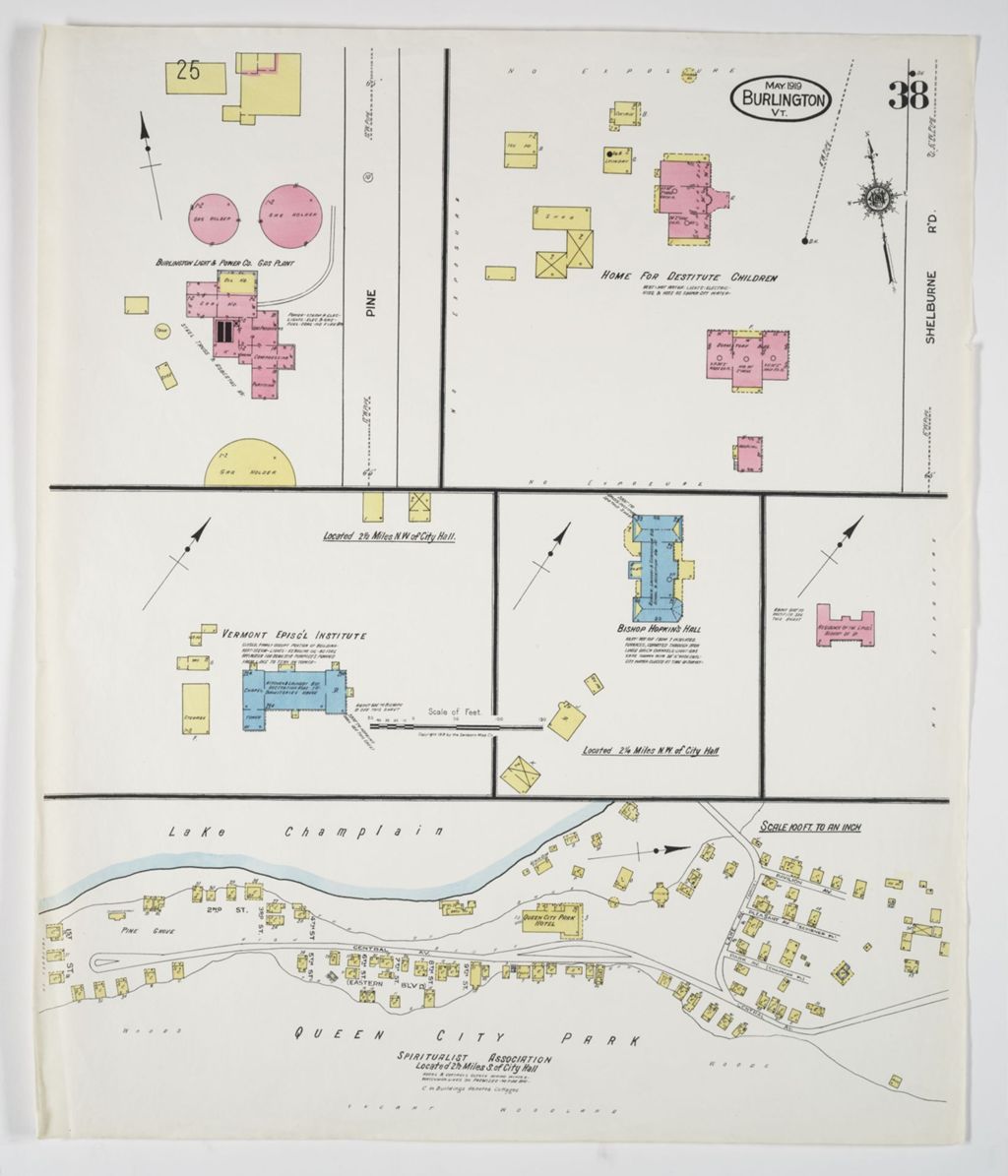 Miniature of Burlington 1919, sheet 38