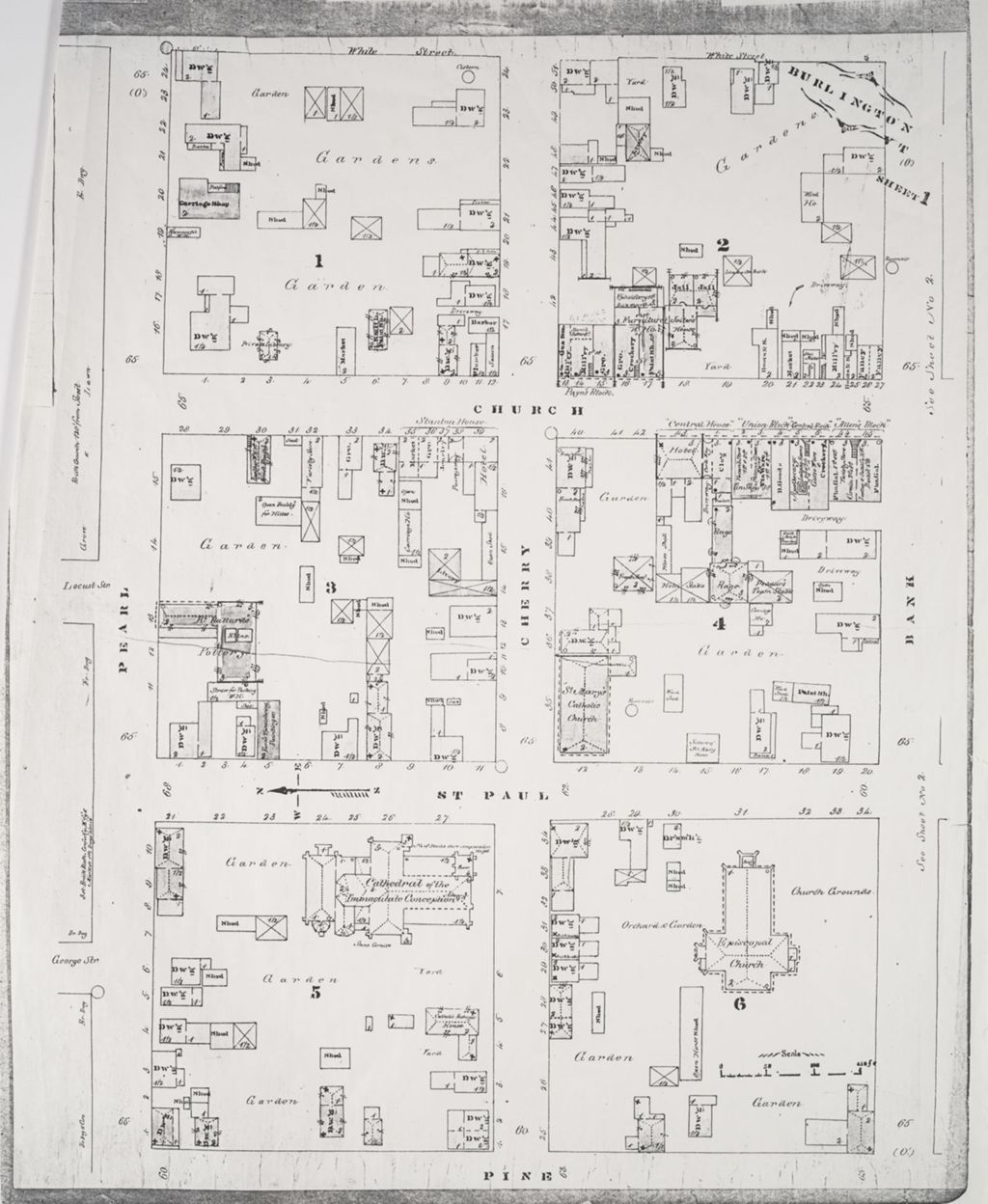 Miniature of Burlington 1869, sheet 01