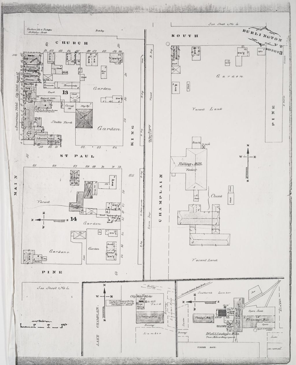 Miniature of Burlington 1869, sheet 03