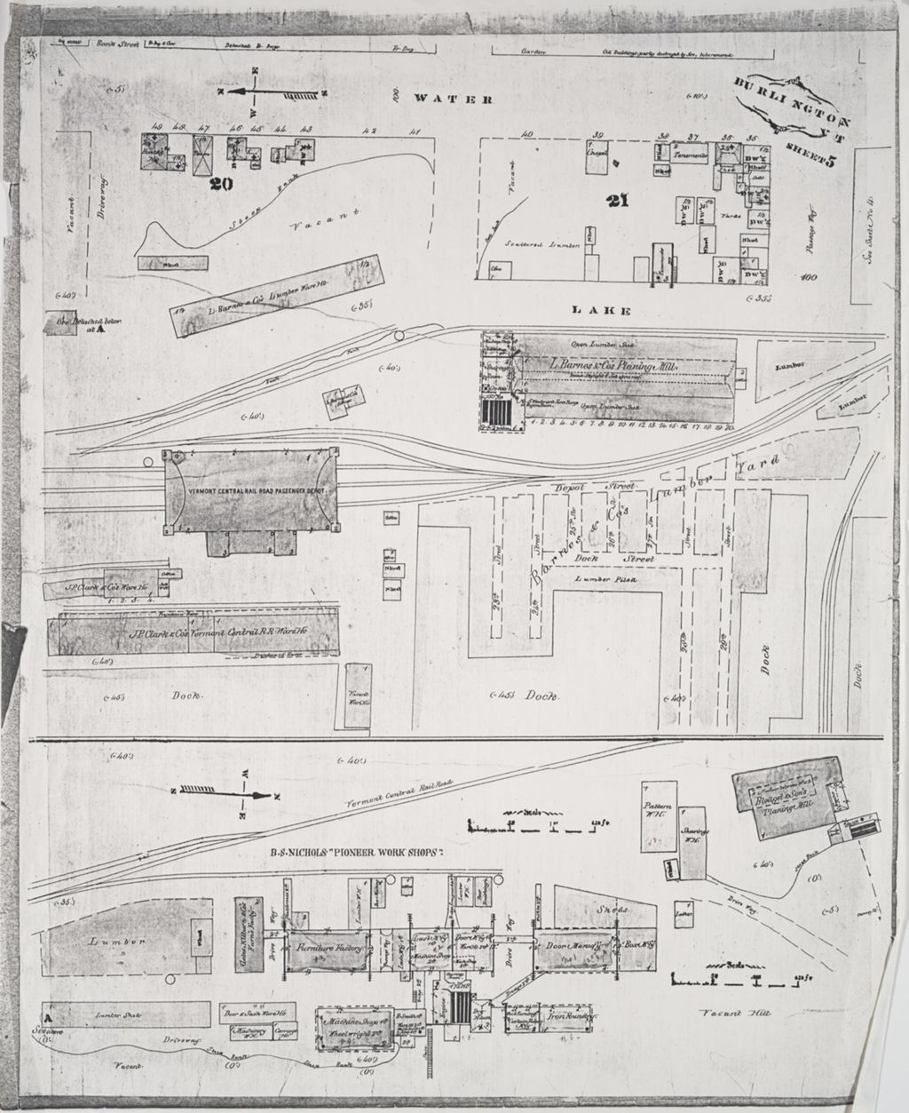 Miniature of Burlington 1869, sheet 05