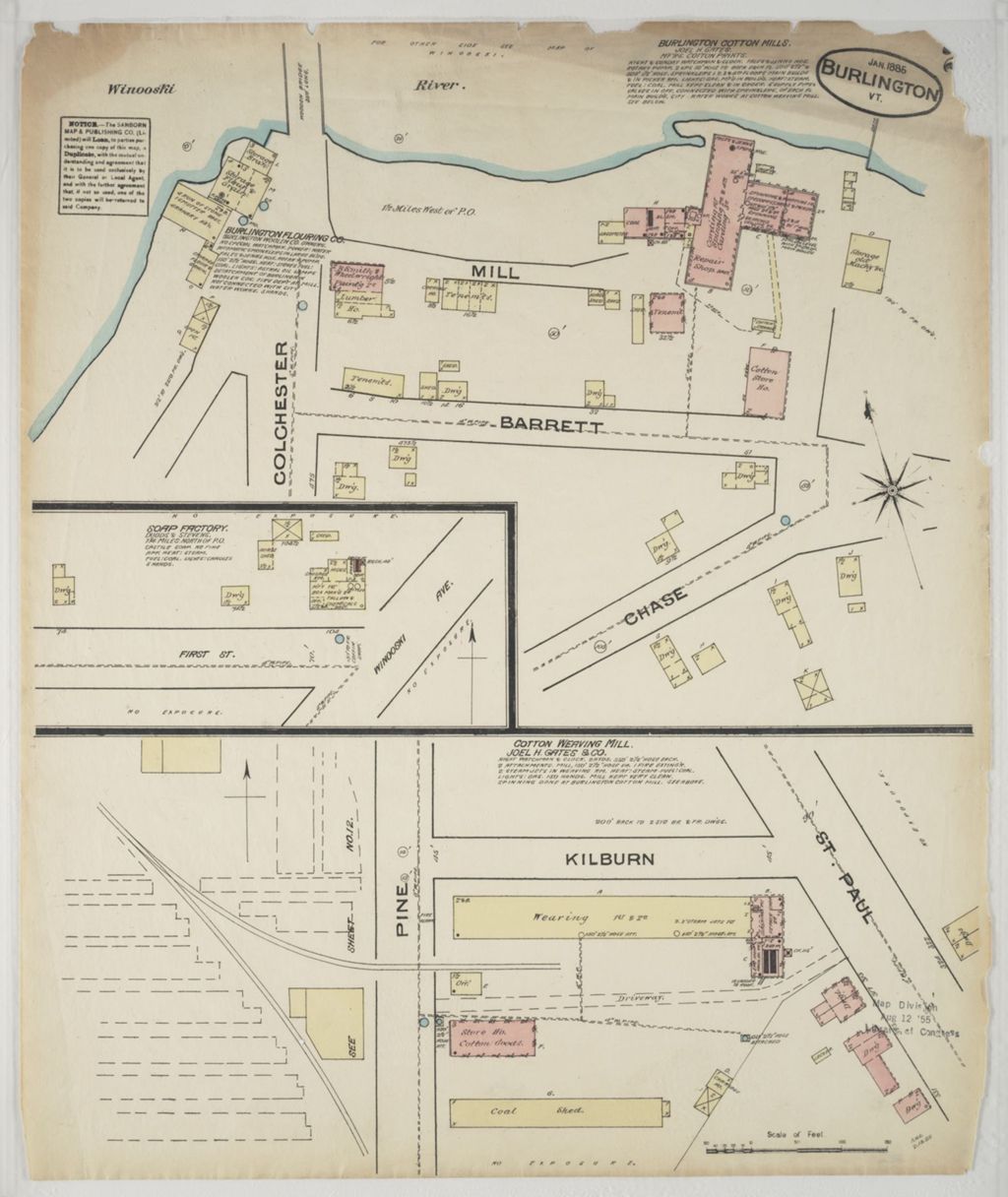 Miniature of Burlington 1885, sheet 02